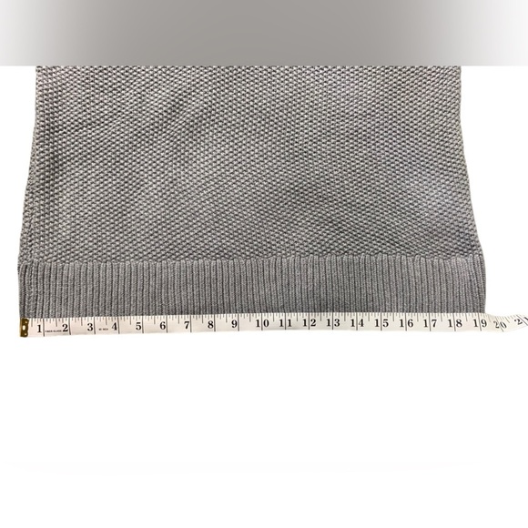 Gray Tunic 100% Wool knitted Old Navy Sweater - Picture 11 of 12